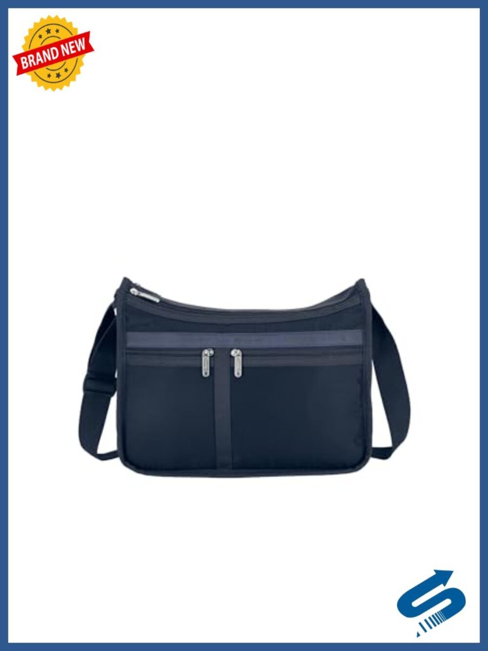 Convertible Crossbody Shoulder Bag with Multiple Pockets